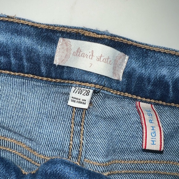 Altar’d State High Rise Ripped Skinny Jeans - Picture 3 of 5